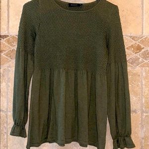 “roolee” long sleeve blouse